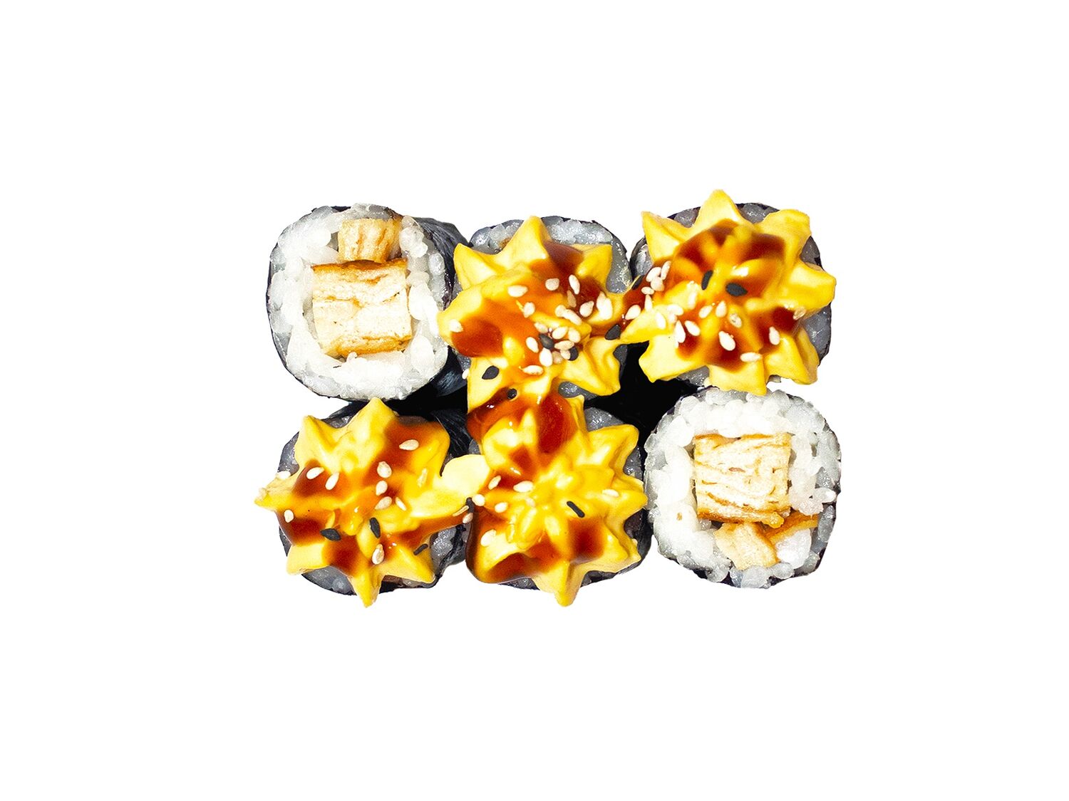 Маки запеченный сырный томаго