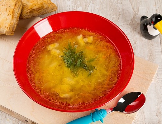 Алфавит с нежной курочкой