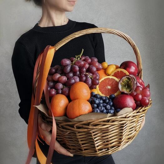 Фруктовая премиум корзина 