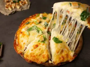 Пицца Цезарь с курицей 25см