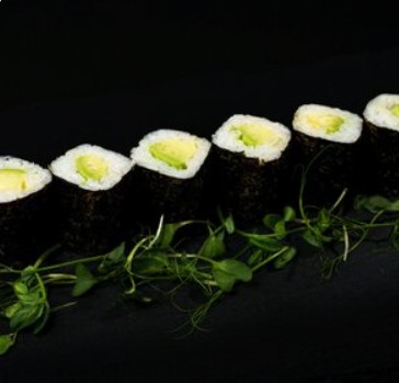 Маки с авокадо 2 в 1