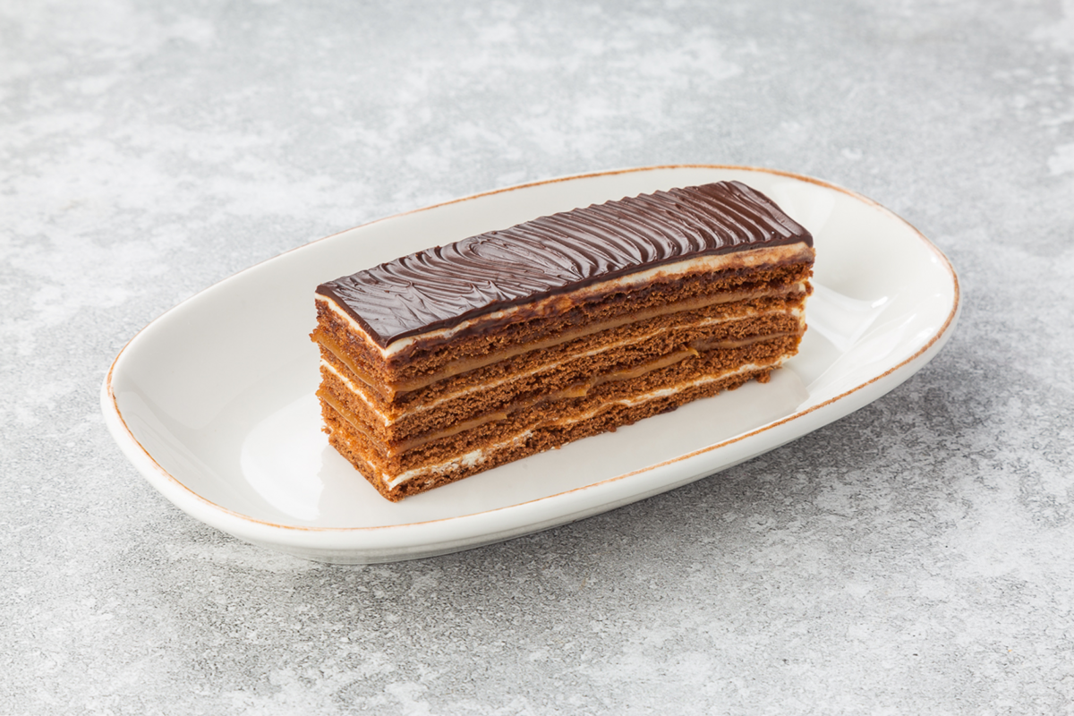 Шоколадный медовик