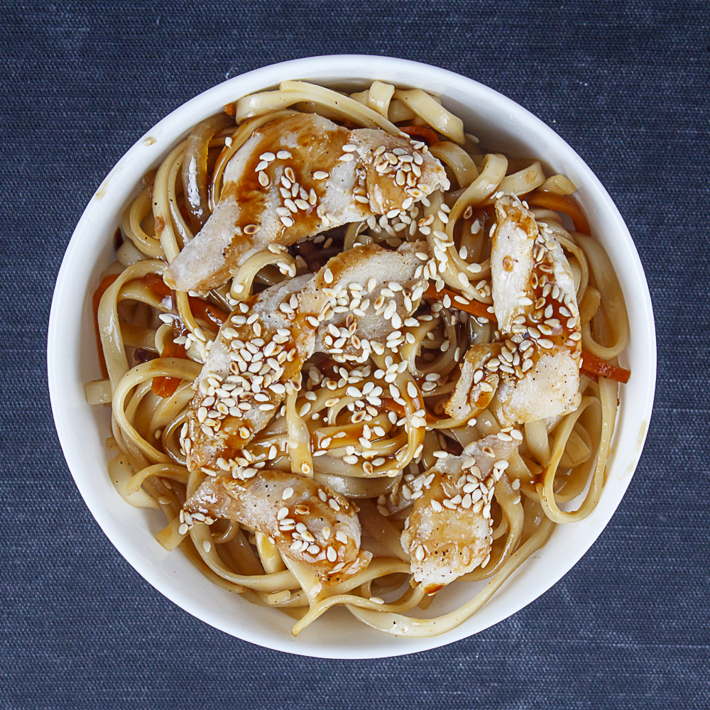 Wok со свининой