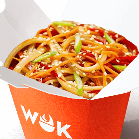 Лапша Удон Wok с овощами