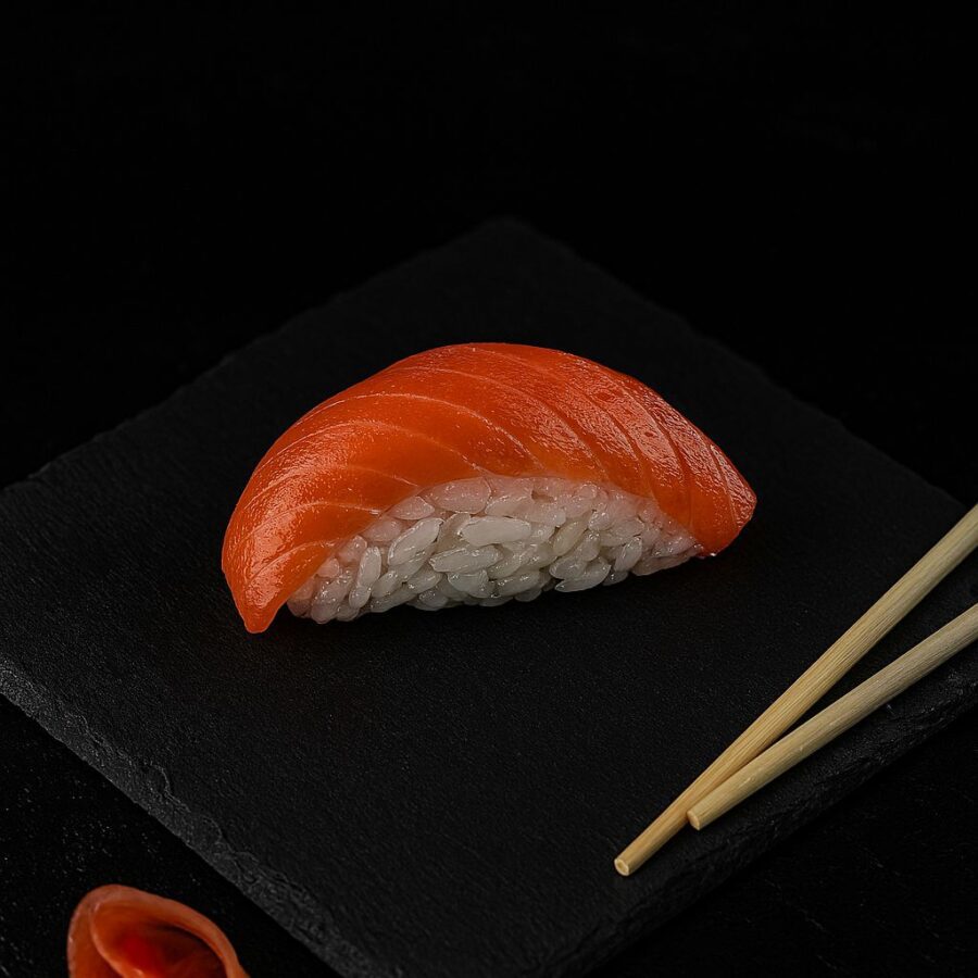 Суши с лососем 1шт