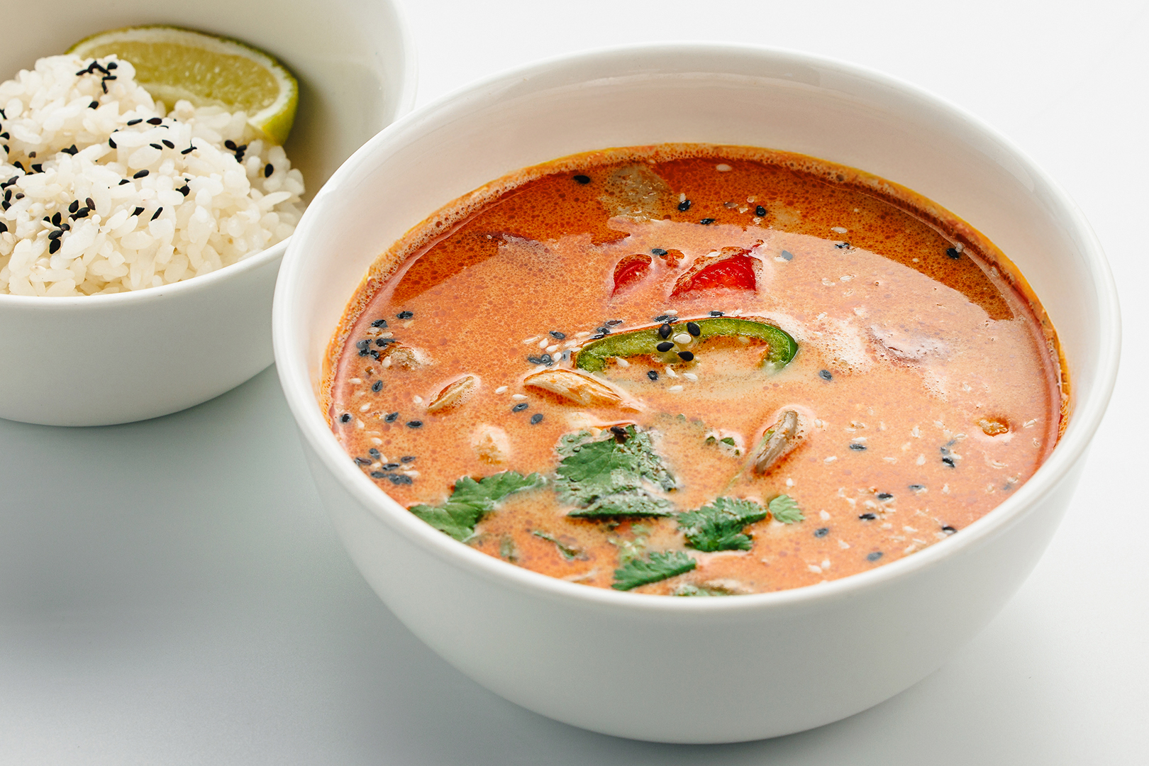 Том Ям с морепродуктами