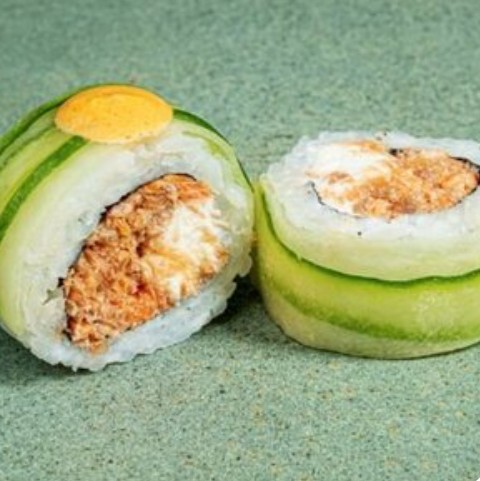 Ролл Терияки в огурце