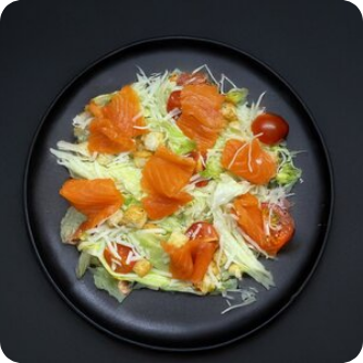 Цезарь с лососем