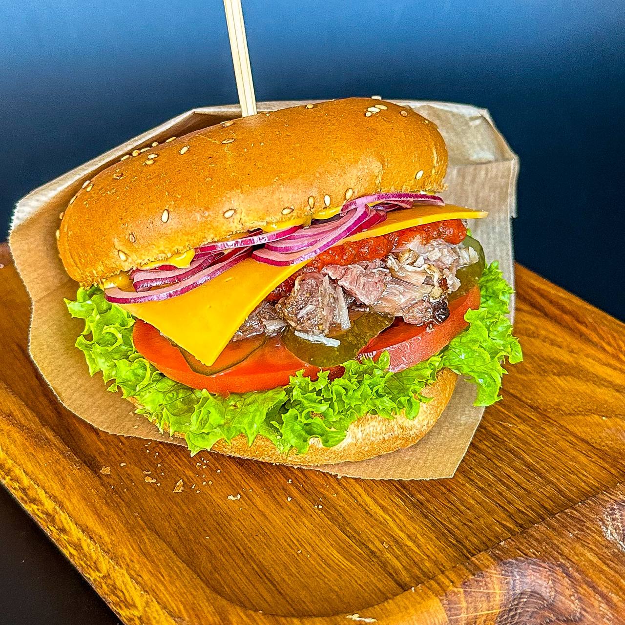 "Pork" Burger бургер