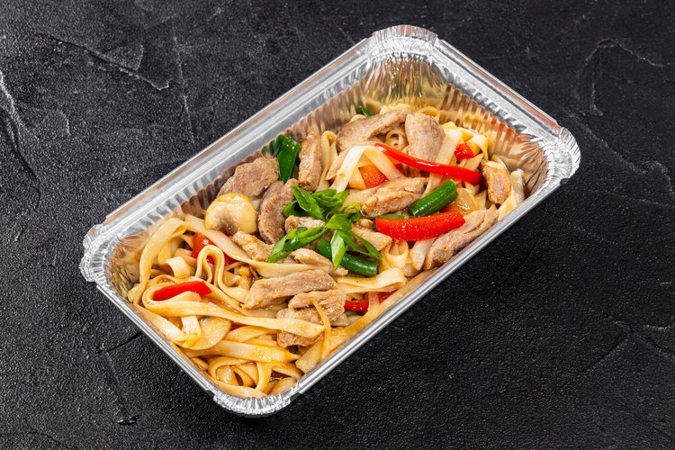 Удон со свининой