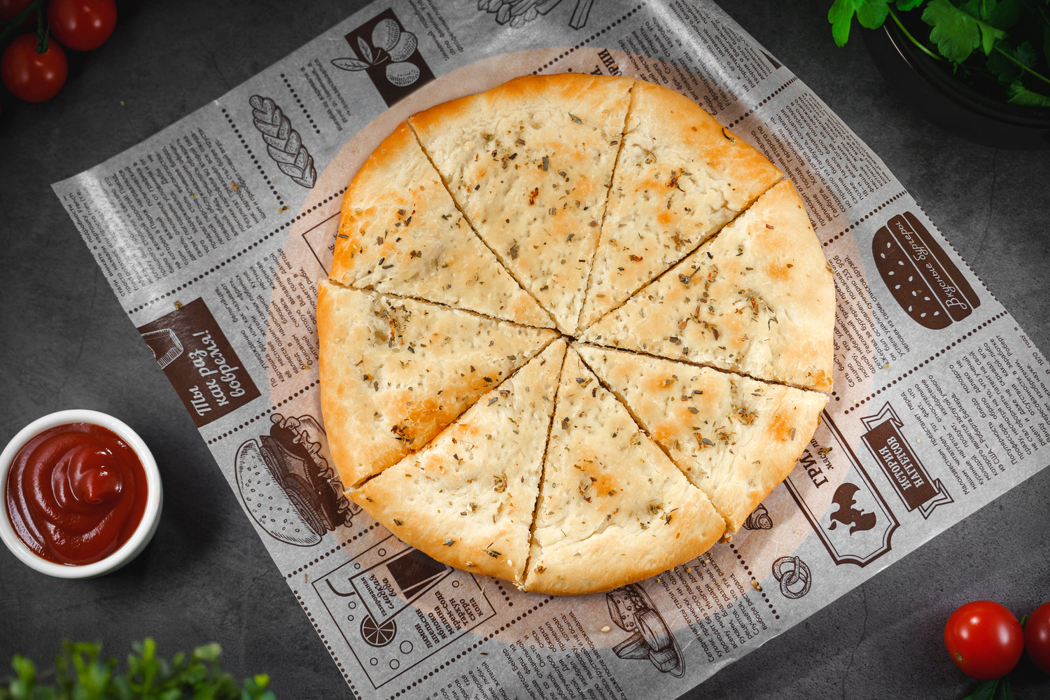 Фокачча с травами