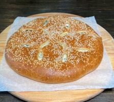 Пирог с курицей и сыром