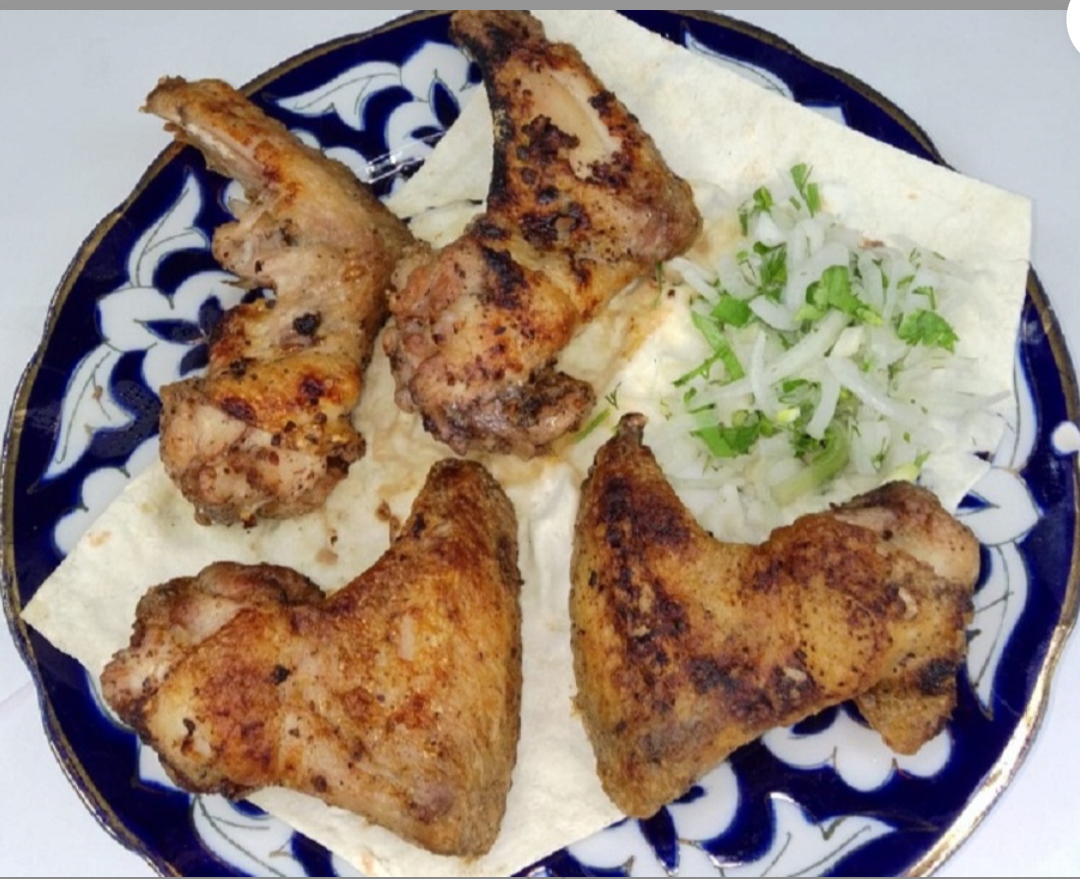 Шашлык из куриных крылышек