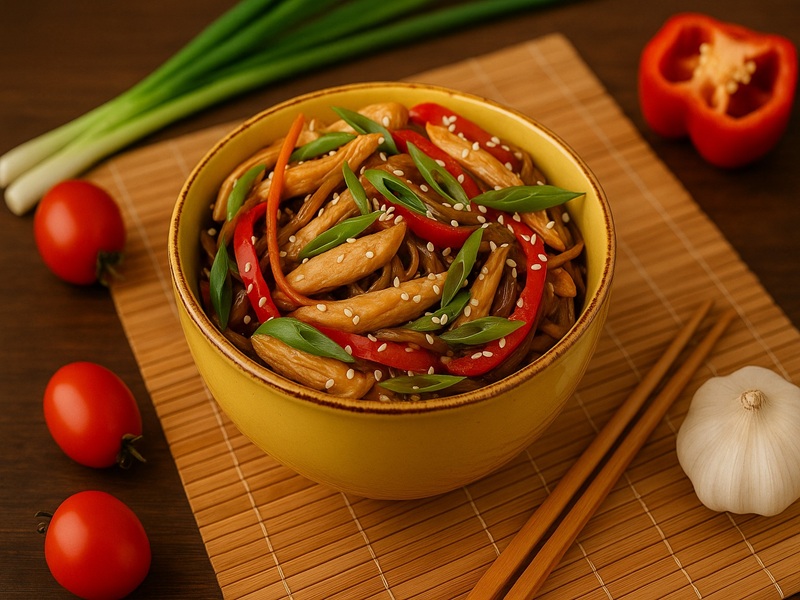 Соба с курицей