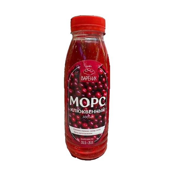 Морс клюквенный 300