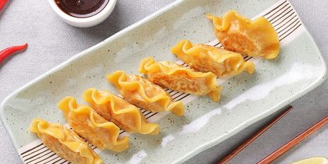 Гёдза с овощами