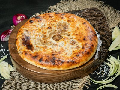 Осетинский пирог с капустой 28 см