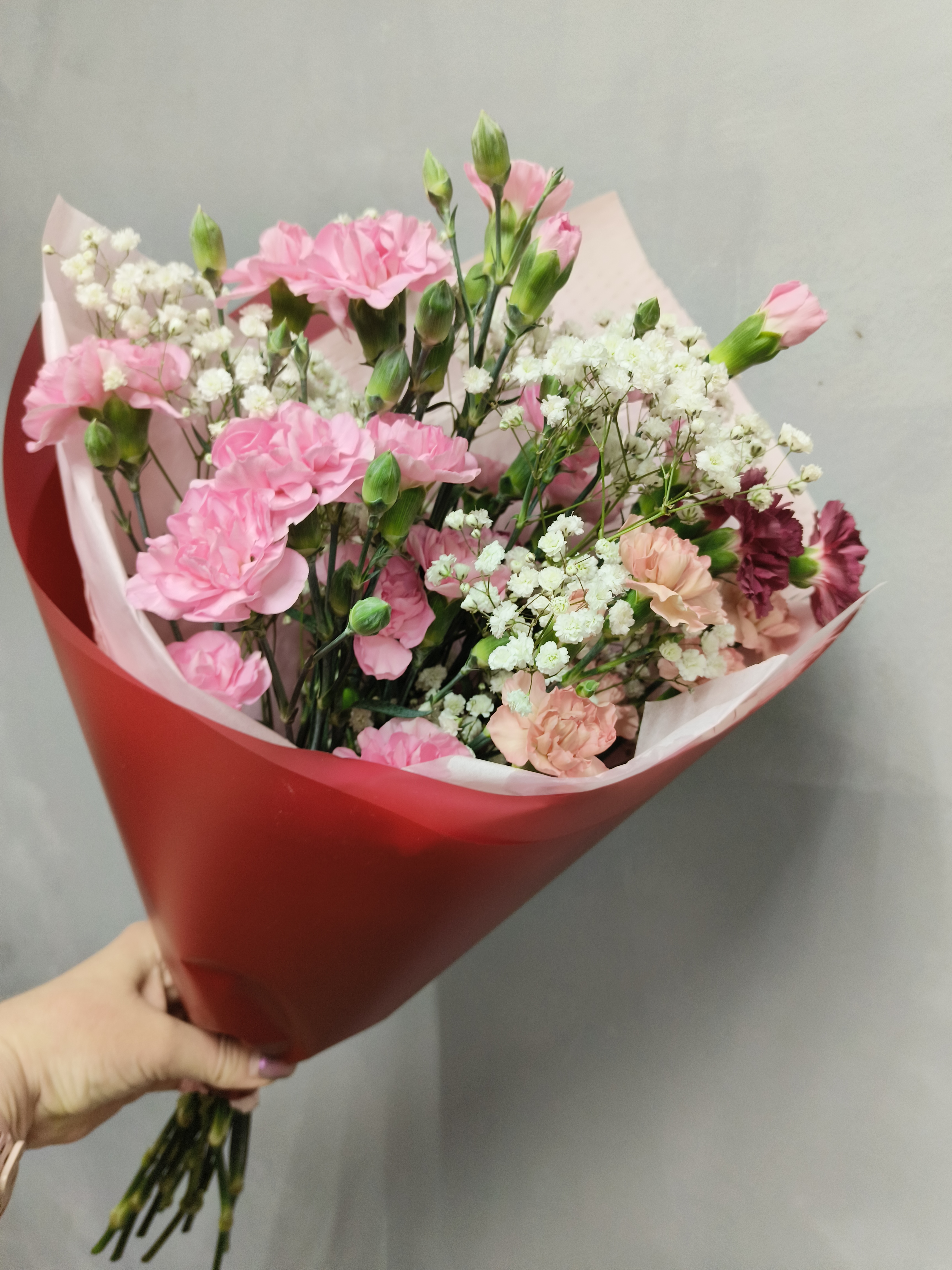 Букет из диантуса малый