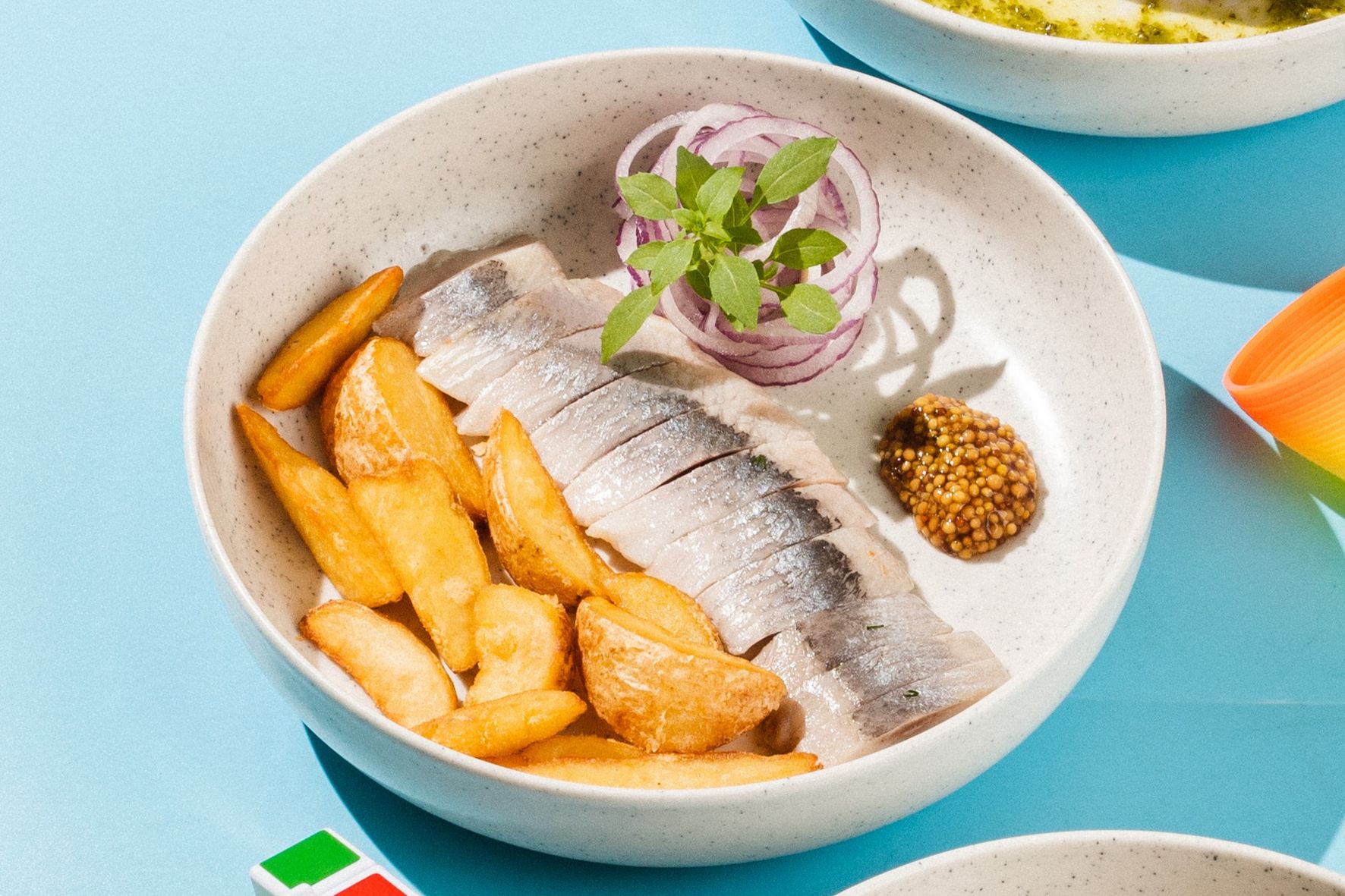 Сельдь с картофелем