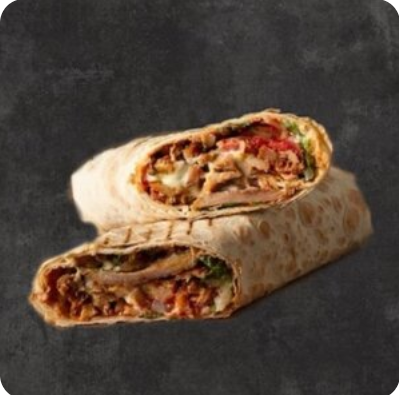 Шаурма с рваной говядиной