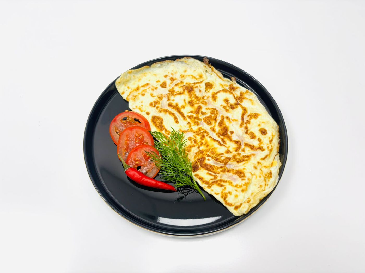 Омлет с ветчиной и сыром