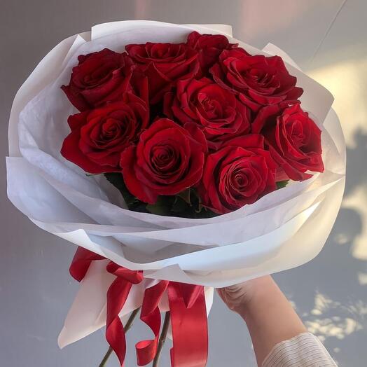 Премиум розы бархатные 