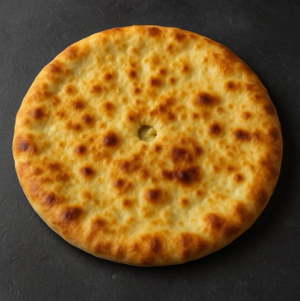 Пирог с креветками, семгой и сыром 33 см