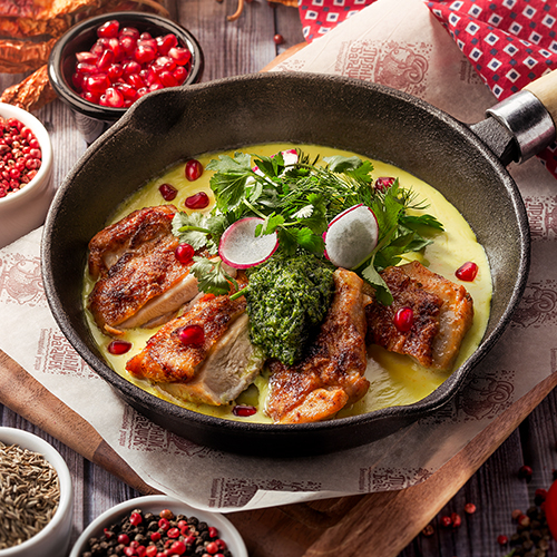 Чкмерули из цыпленка