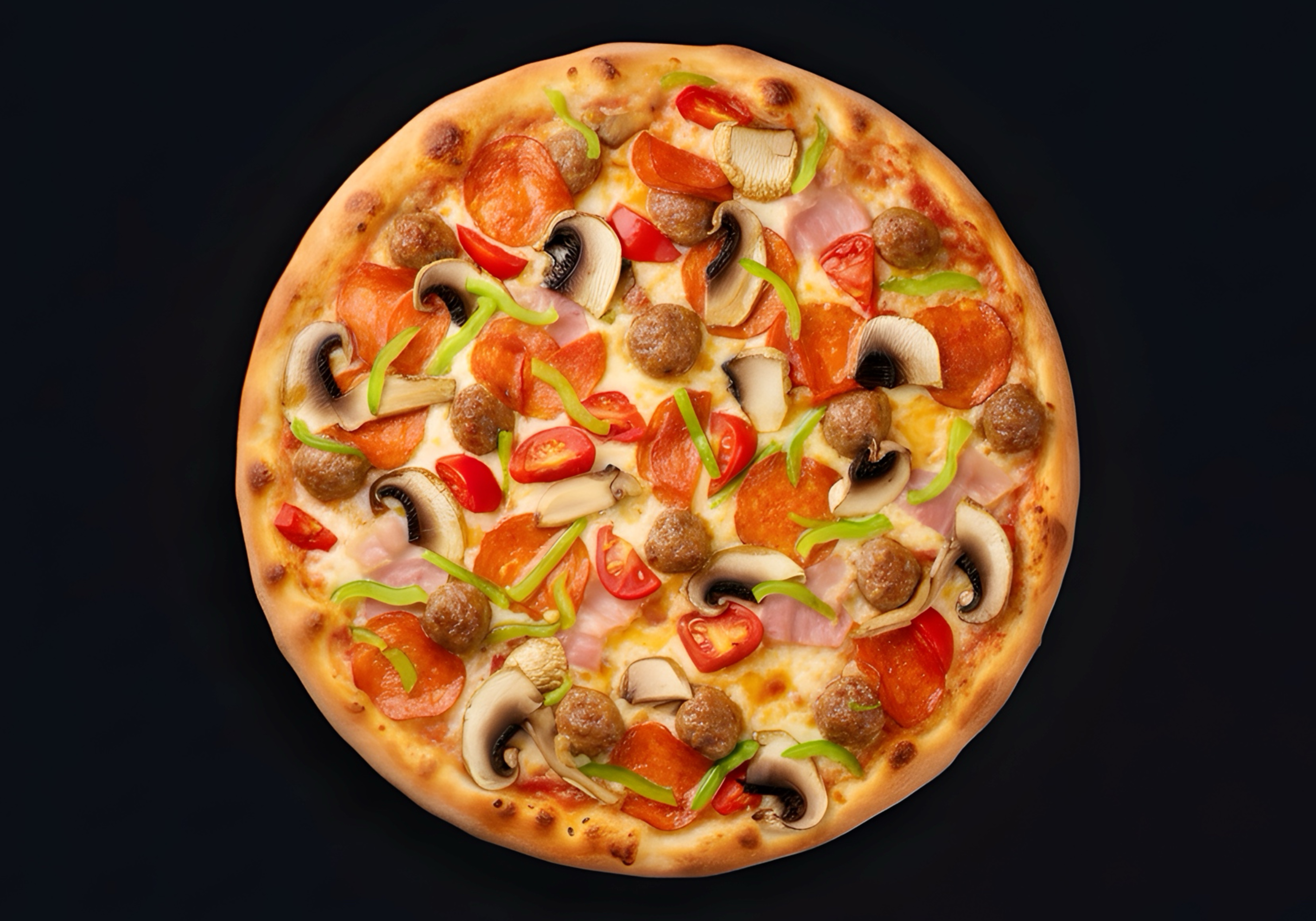 МИТБОЛЫ, БЕКОН И ПЕППЕРОНИ