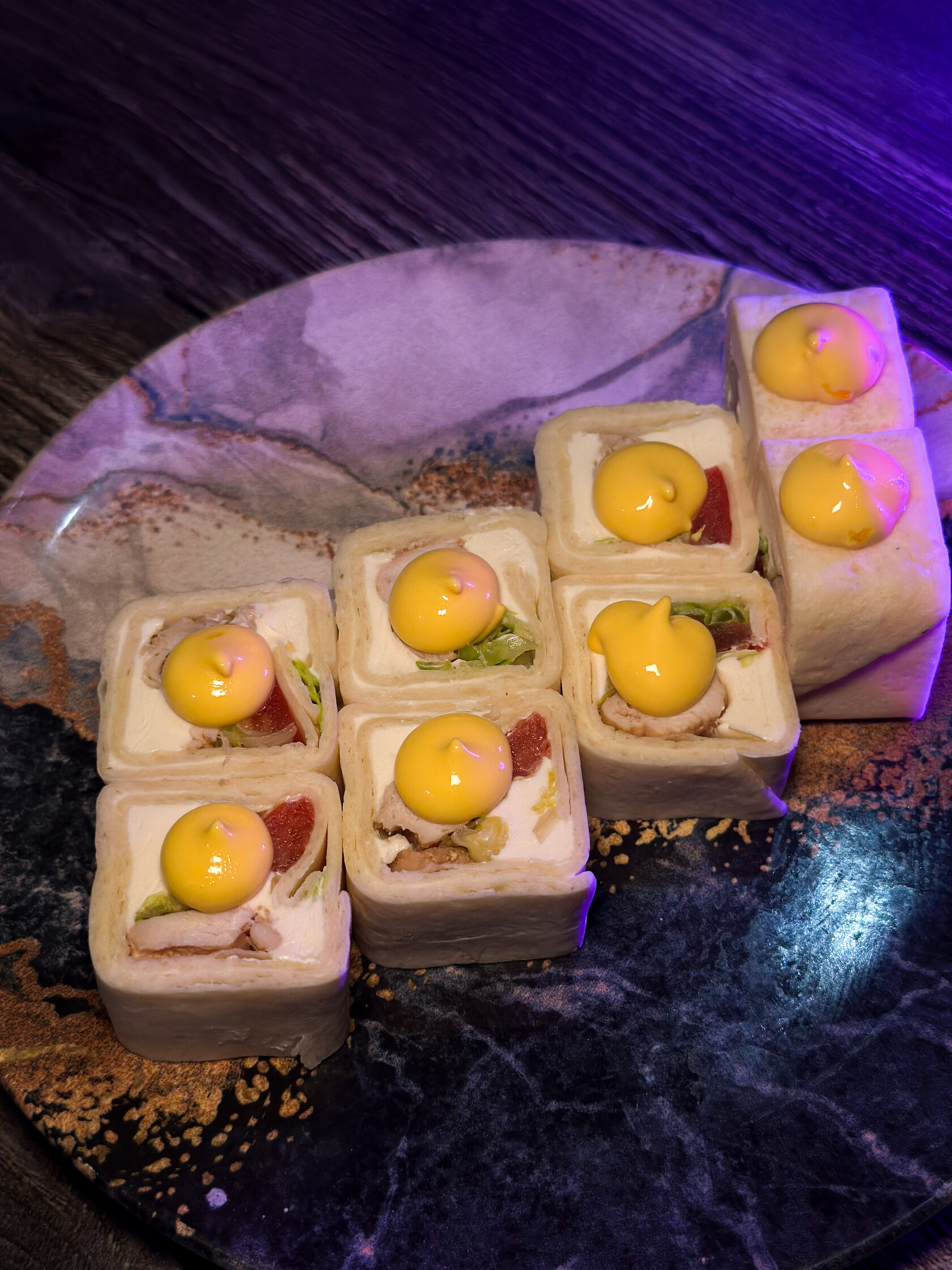 Тортилья с курицей
