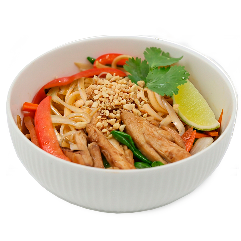 Пад-тай с курицей