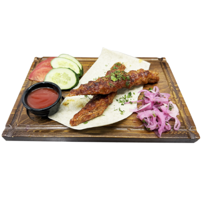 Люля-кебаб из свинины и говядины