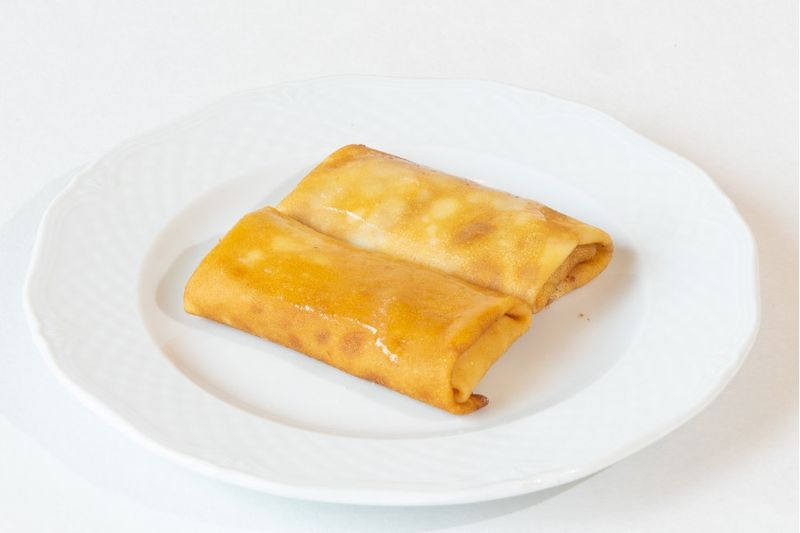 Блинчики с ветчиной и сыром