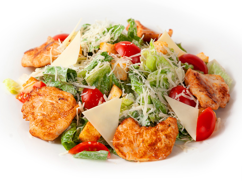 Цезарь с Обжаренной Куриной Грудкой
