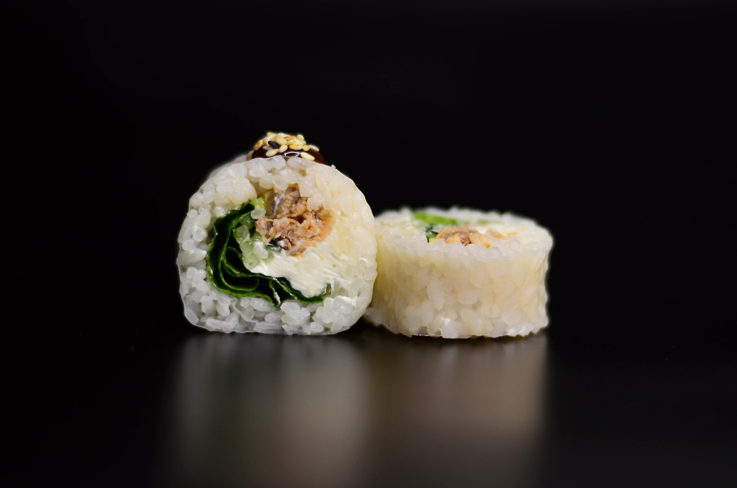 Нежный с лососем терияки