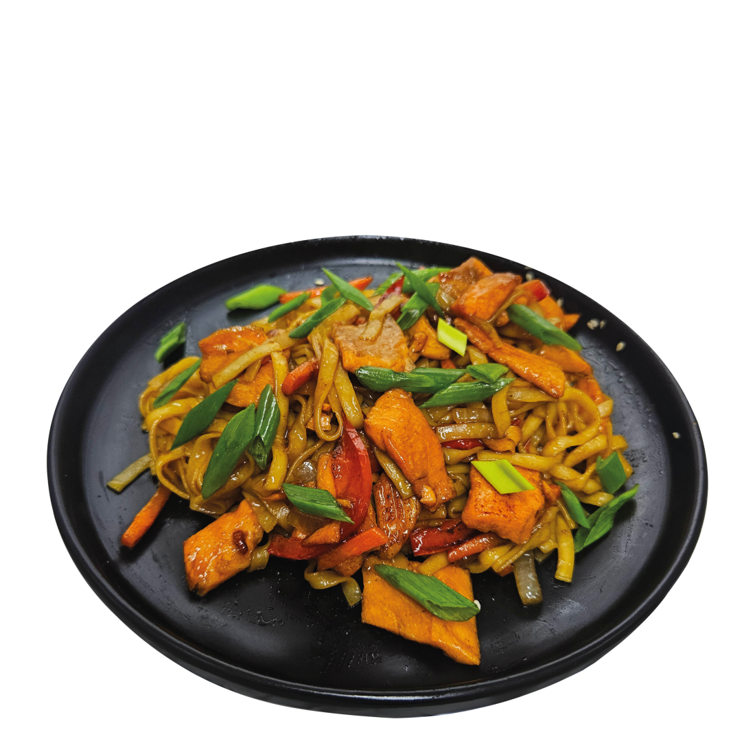 Wok с лососем 250г