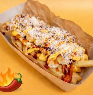 Картофель фри По-Мексикански с сыром