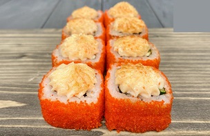 Запеченая Калифорния с курицей