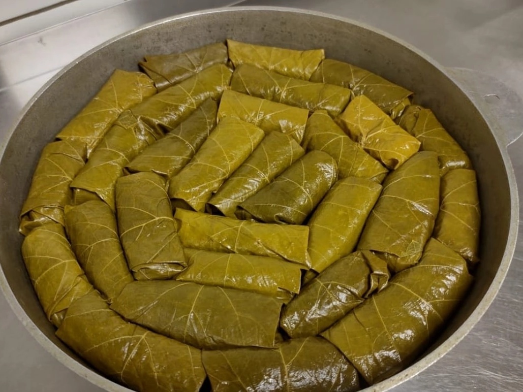 Долма из виноградных листьев