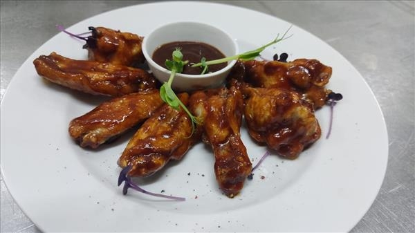 Крылышки BBQ с сладким чили