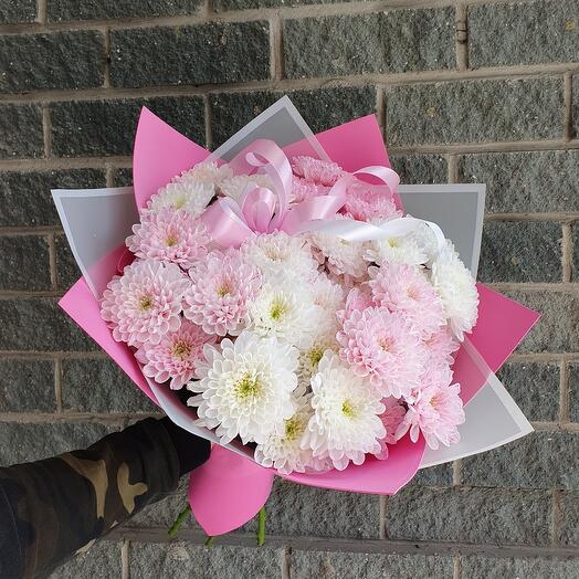 Букет " Малиновое наслаждение "