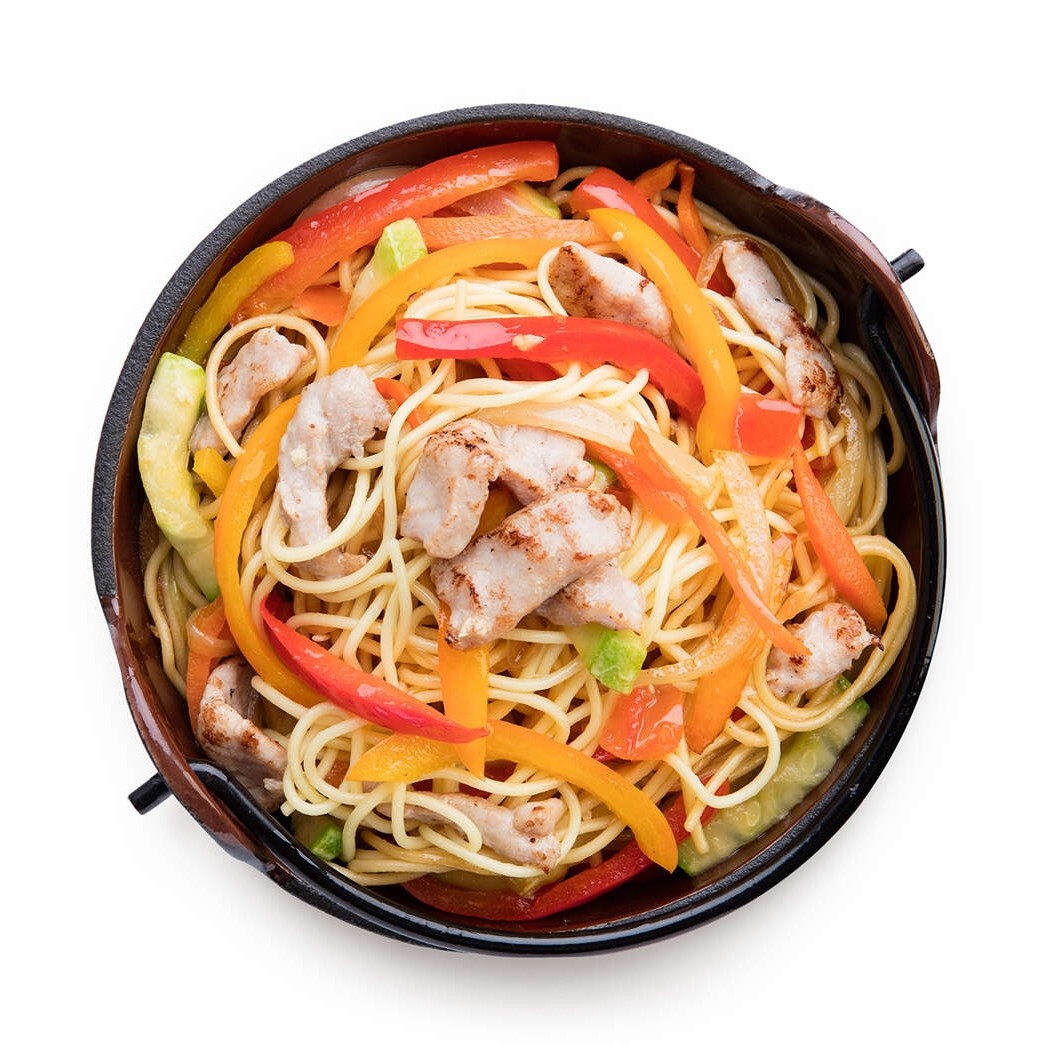 WOK с курицей (удон)