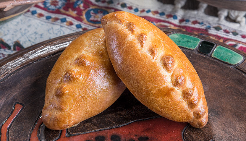 Пирожок с луком и яйцом 60 гр