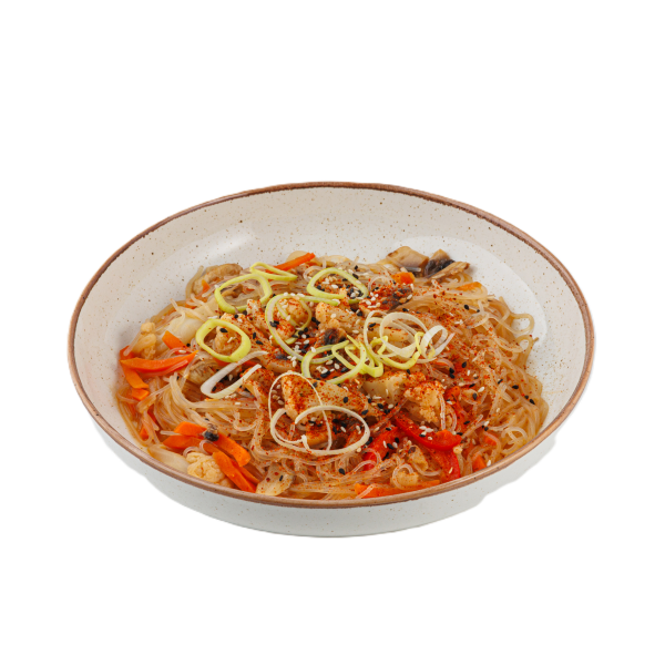 Фунчоза с овощами