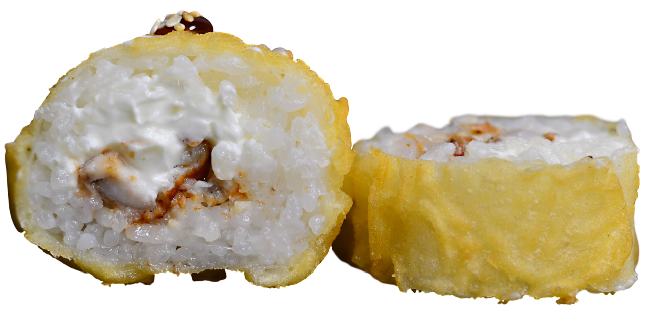 Нежный с угрём темпура