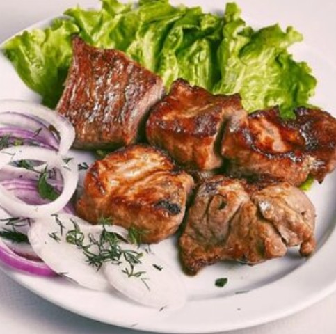 Шашлык из бараньей мякоти