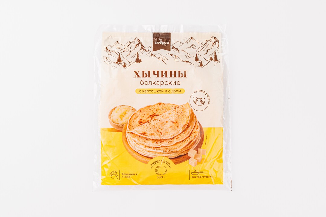 Хычины с картошкой и сыром, зам.(Продукт замороженный)