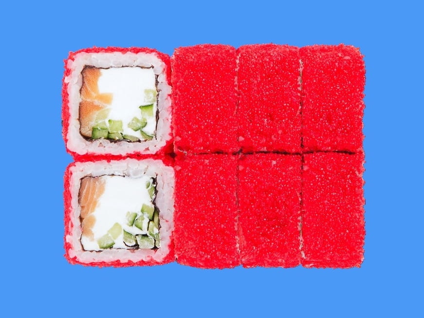 Калифорния с лососем