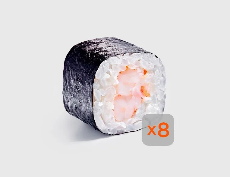 Мини с креветкой