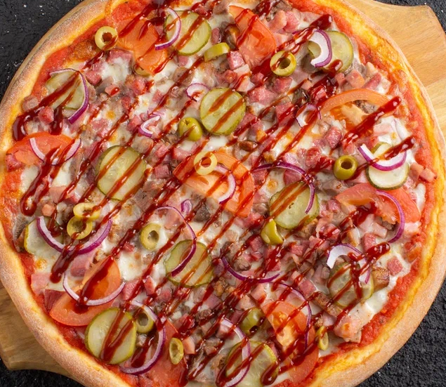 Пицца Мясной бум 30см